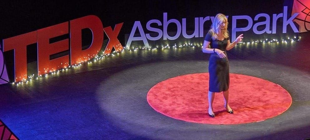 Paulina Porizkova, TEDxAsburyPark Passion @ Paramount, 2017 