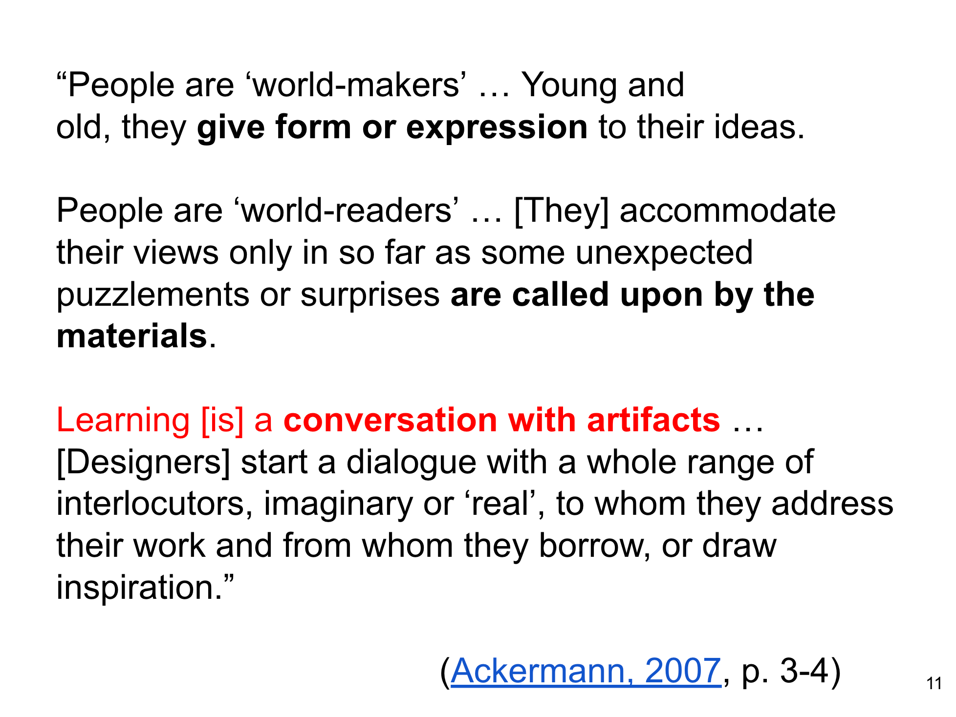 Key Edith Ackermann quotes