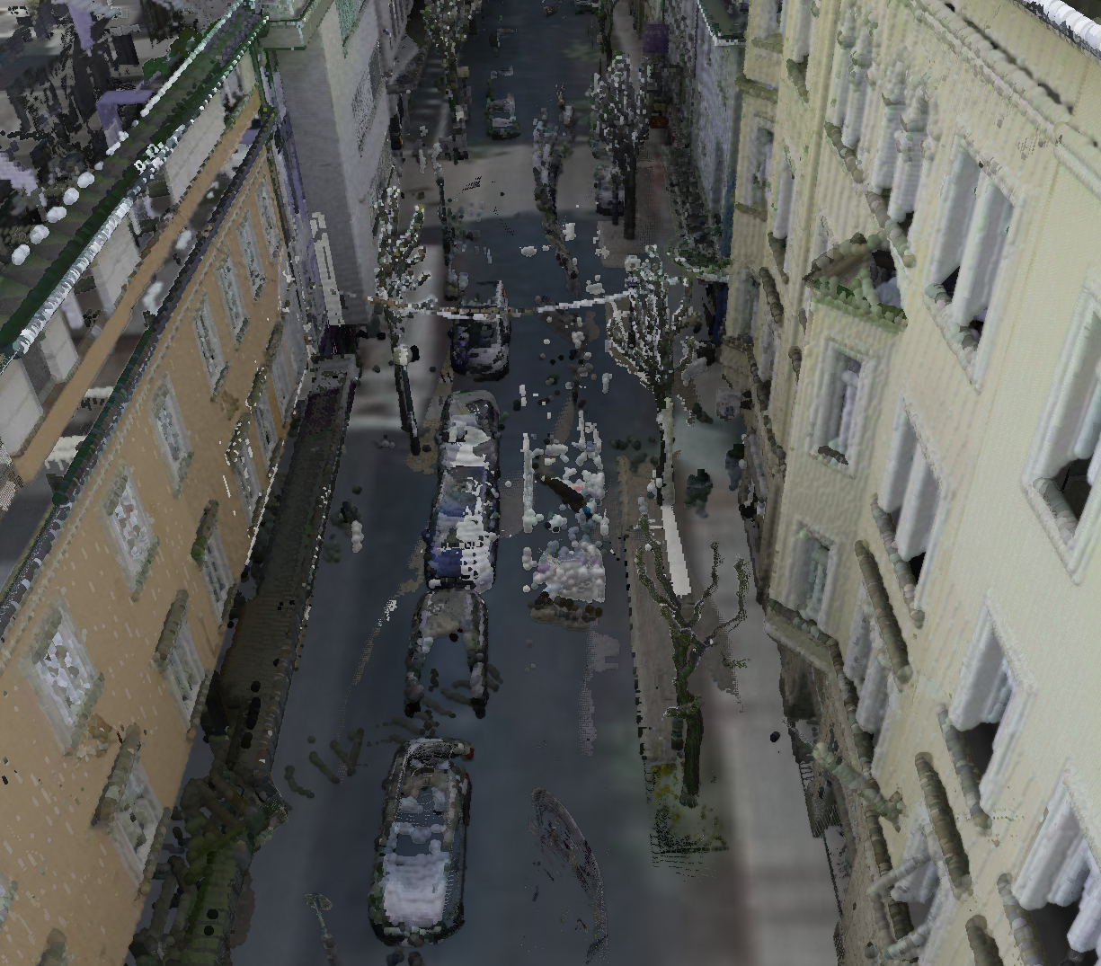 Use Panoramics and 3D point data in E57 format