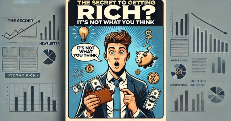#1 The Secret to Getting Rich?