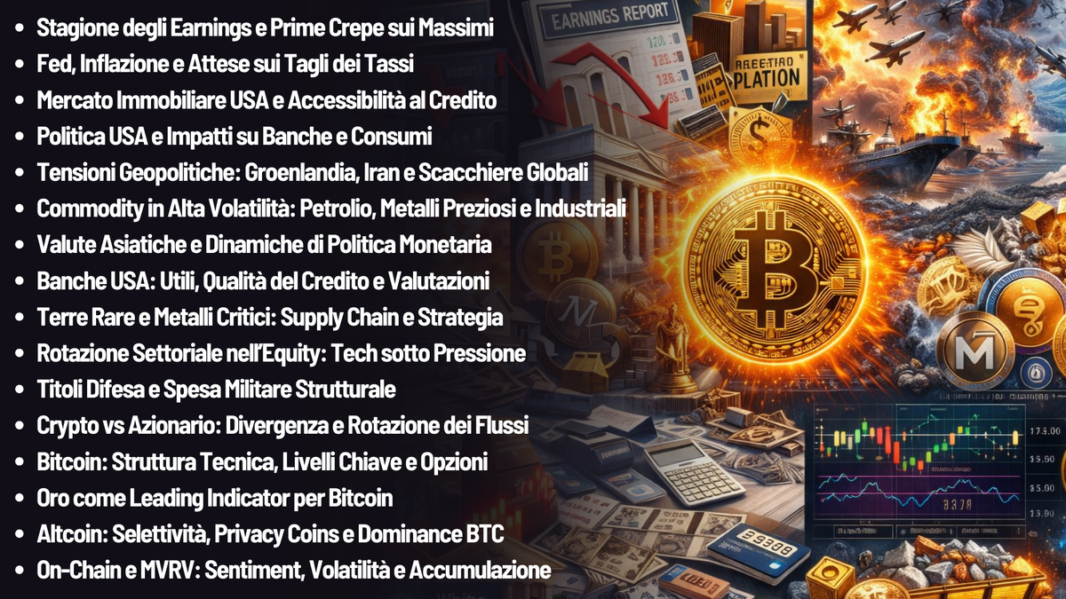 REPORT🗂️- La grande divergenza (Crypto Up - Stock down) Mentre la volatilità delle materie prime fa paura! 😨 Cosa osservo ora!
