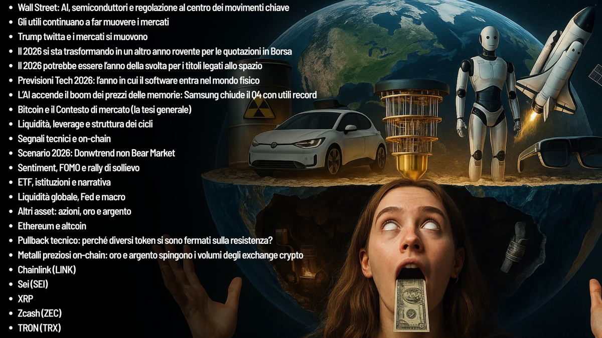 REPORT🗂️- La Quiet Storm: prima che il 2026 Mostri il Suo Volto (Orbital Computing 🛰️)