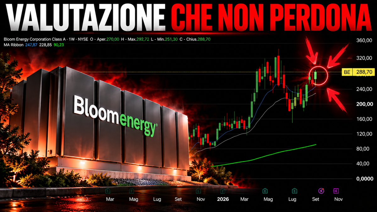 BLOOM ENERGY: CRESCITA ESPLOSIVA, AI E UNA VALUTAZIONE CHE NON PERDONA ERRORI