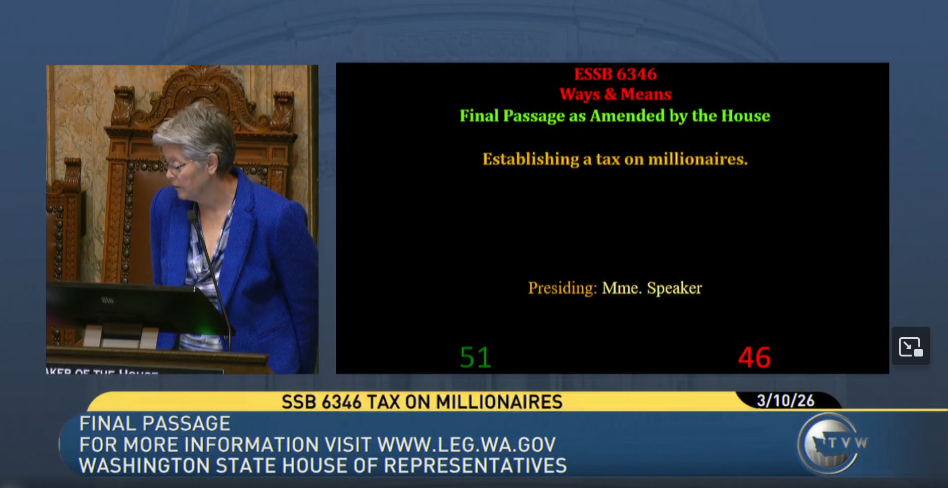 Cascadia today: WA passes millionaires' tax + Seattle bans detention centers + BC urges Cascadia to ditch the switch