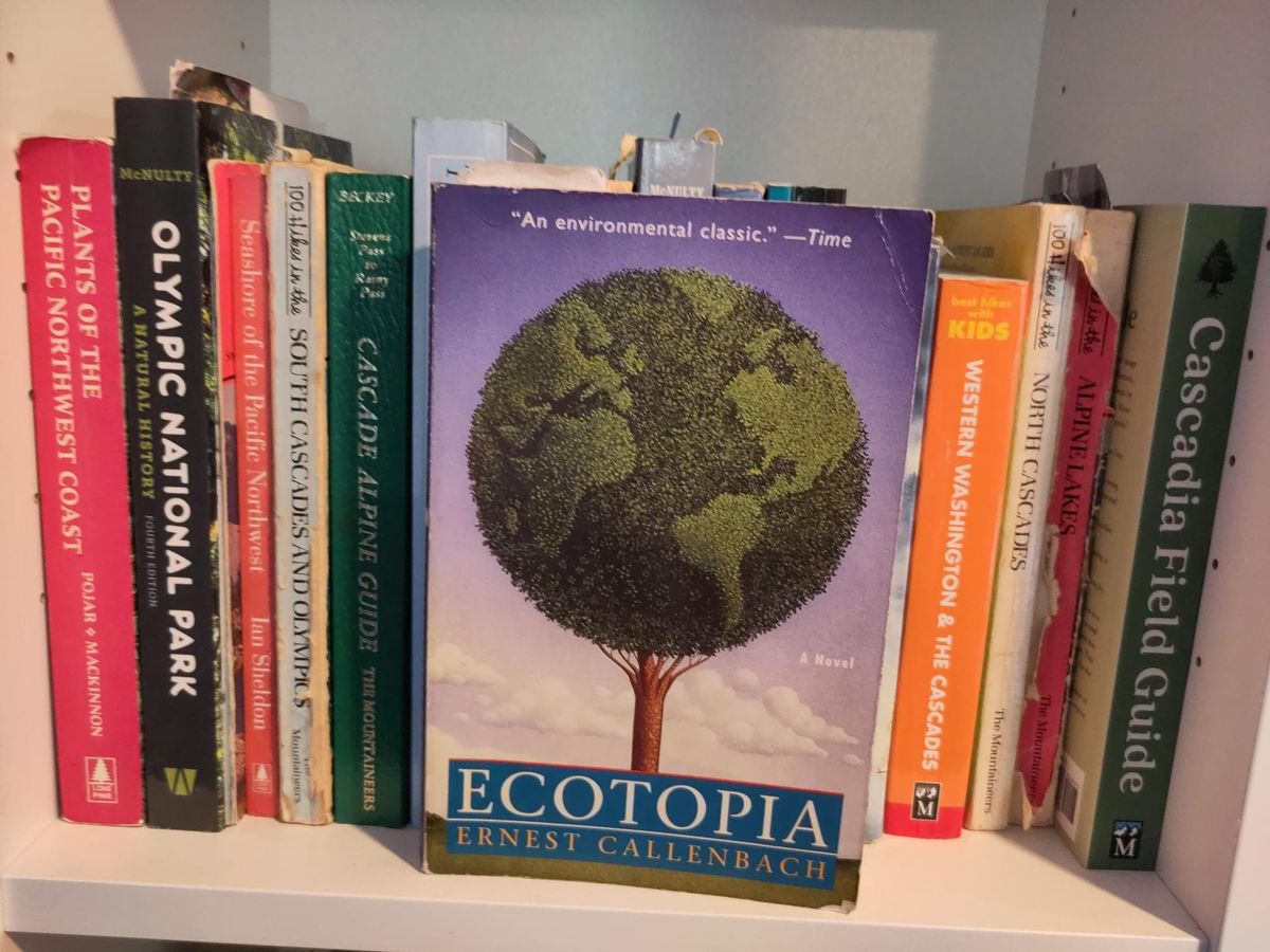 Cascadia book bingo: Ecotopia by Ernest Callenbach