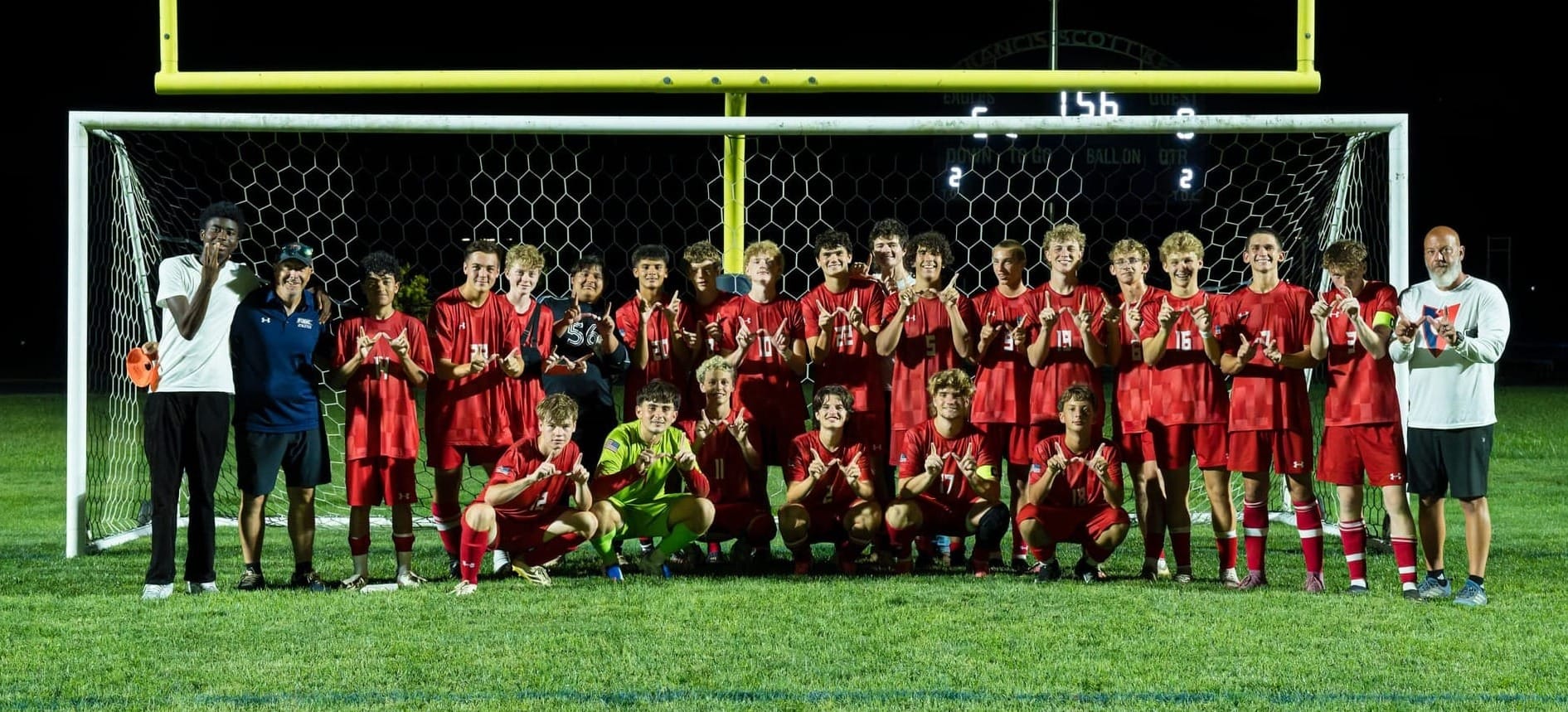 FSK Varsity Boys Rout Smithsburg 5-0, Eiwen Nets Hat Trick