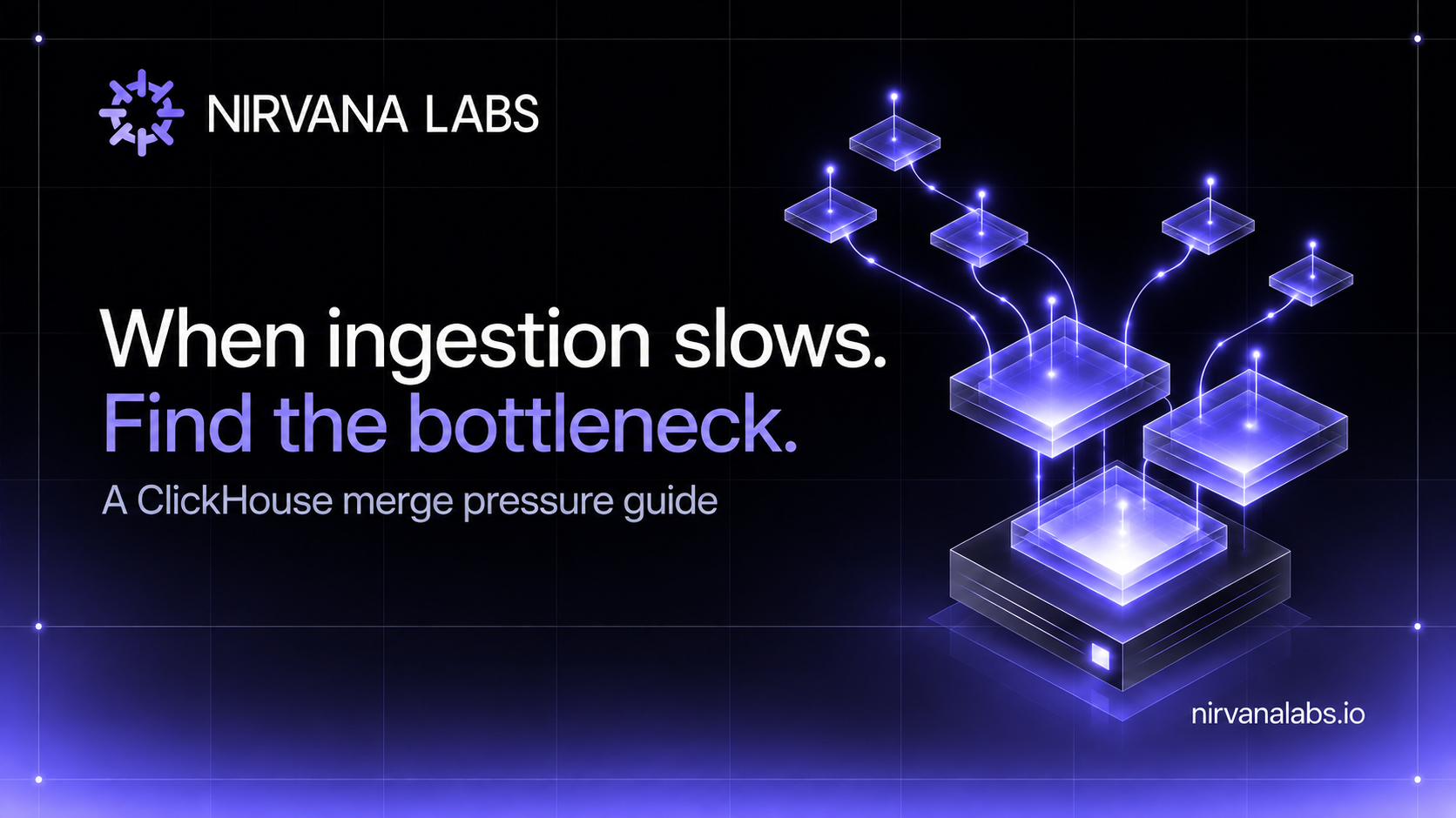 Why ClickHouse® Ingestion Slows Down: A Merge Pressure Diagnostic Guide
