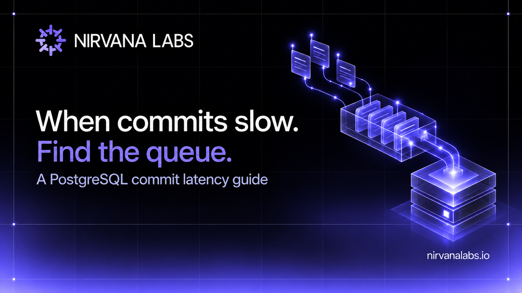 How Storage Changes PostgreSQL Commit Latency Under Sustained Load