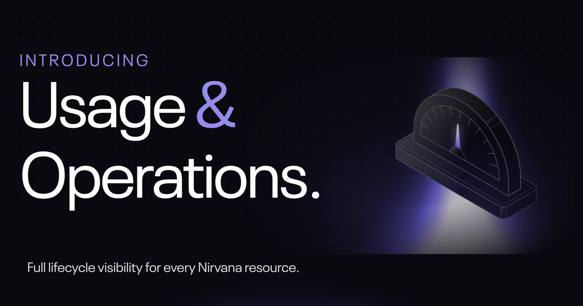 Introducing Usage + Operations Update