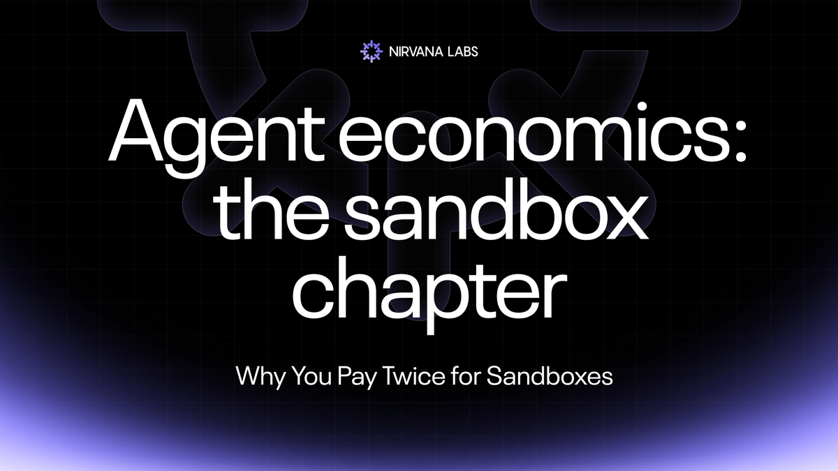Agent economics: the sandbox chapter