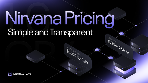 Nirvana Cloud Pricing