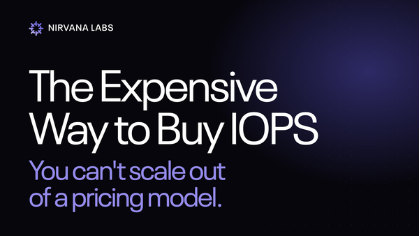The expensive way to buy IOPS