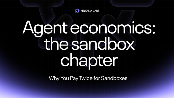 Agent economics: the sandbox chapter