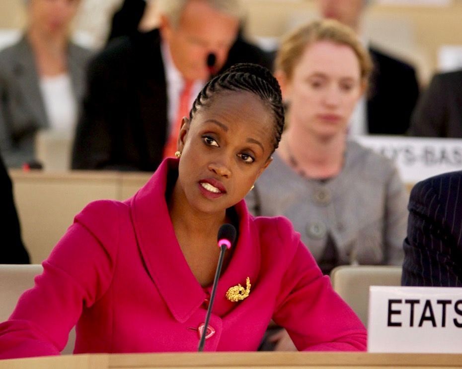 Then-U.S. Assistant Secretary of State Esther Brimmer at the U.N. Human Rights Council