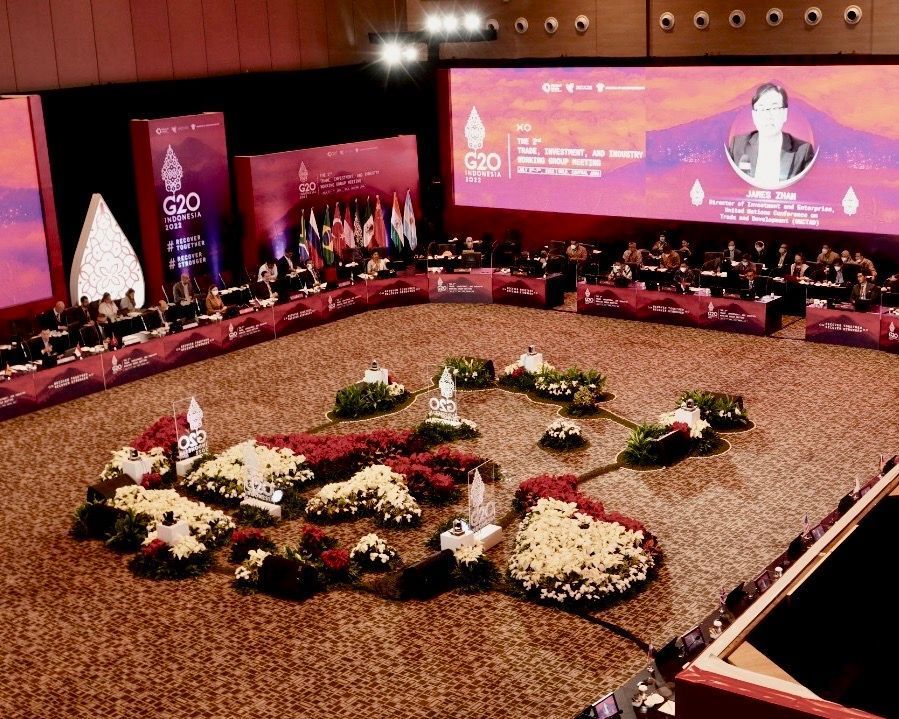 Indonesia hosts a G-20 meeting in Bali focused on trade, investment and industry