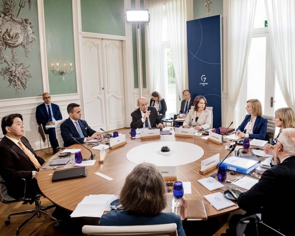 G-7 foreign ministers meeting in Germany