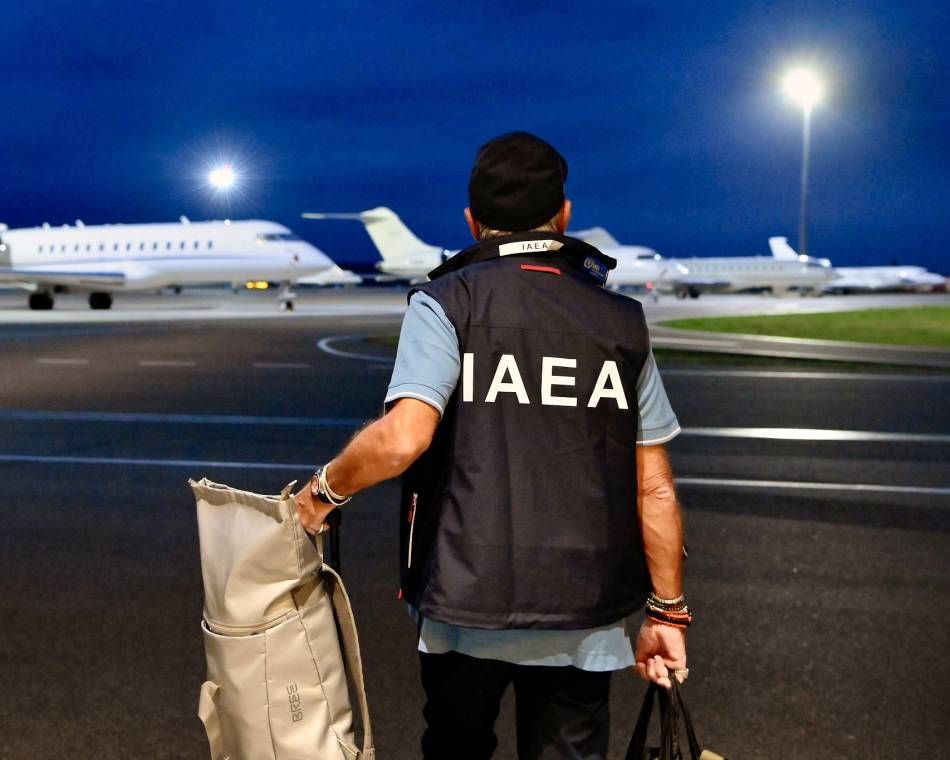 IAEA deputy chief Massimo Aparo prepares to leave Vienna with a team to visit Ukraine's Zaporizhzhya nuclear plant