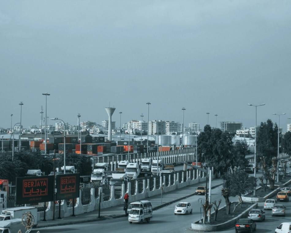 Syria's port city of Latakia on the Mediterranean coast