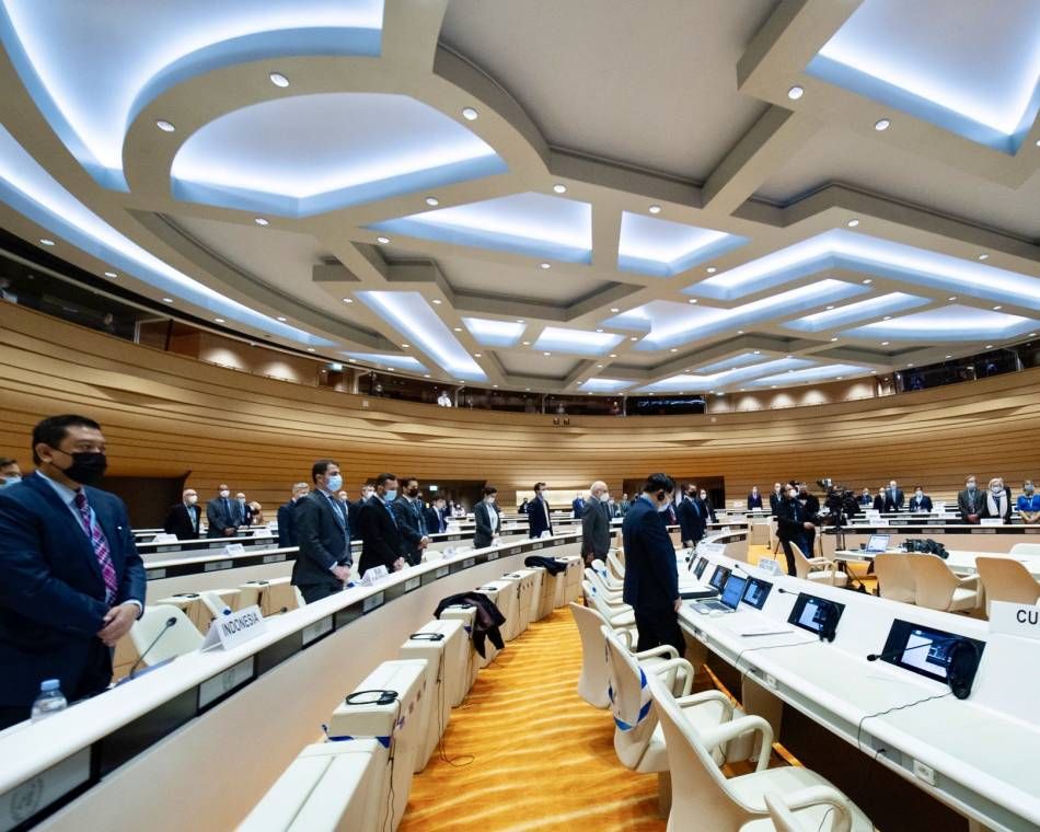 he U.N. Conference on Disarmament meeting in March