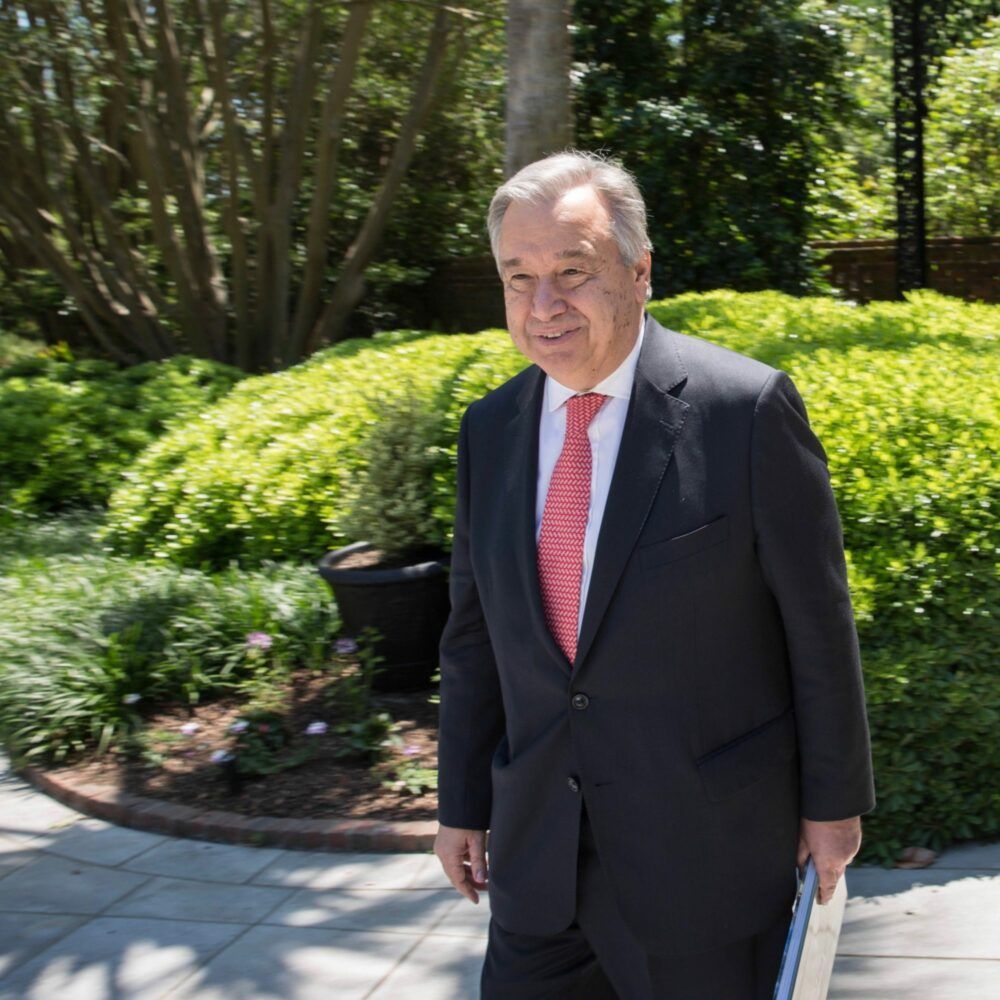 U.N. Secretary-General António Guterres (AN/U.N.)