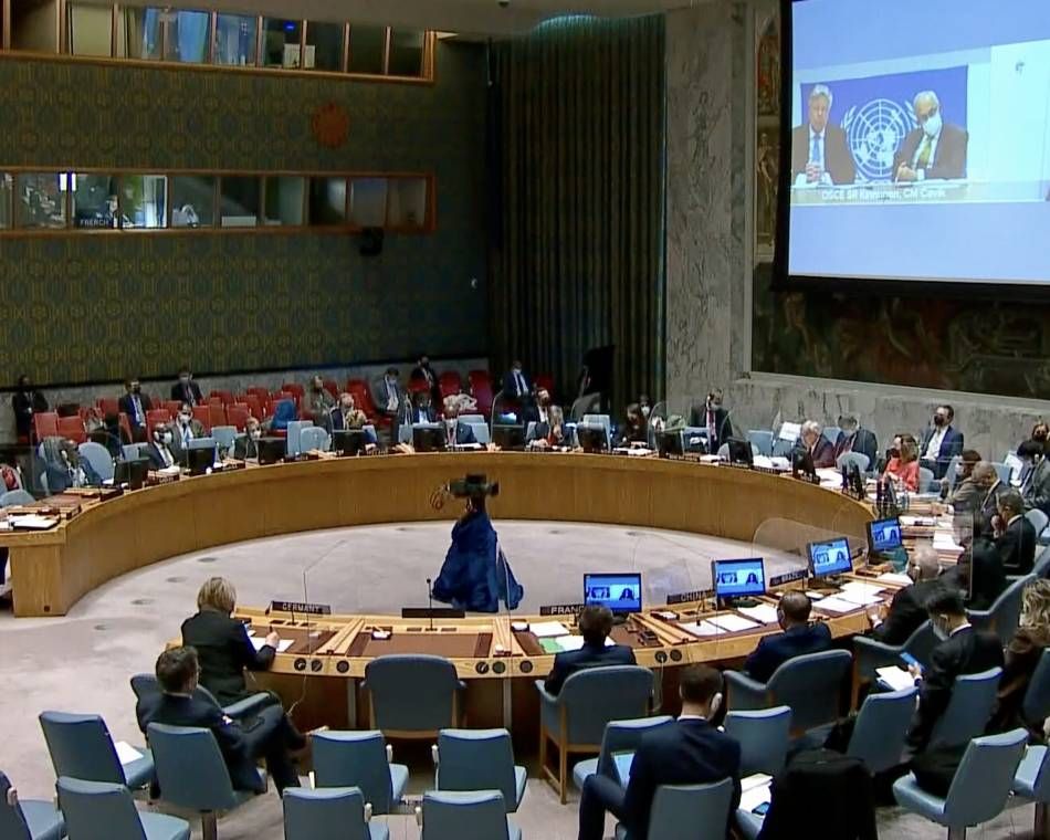 The U.N. Security Council session on Ukraine
