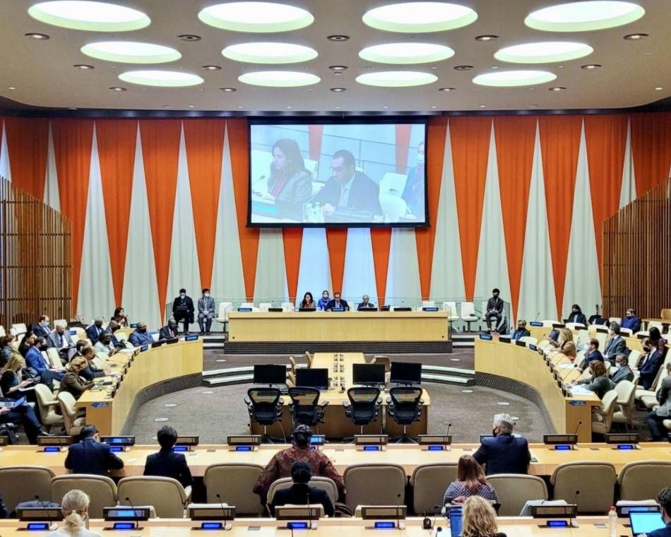 The United Arab Emirates chairs a U.N. Security Council meeting on climate financing