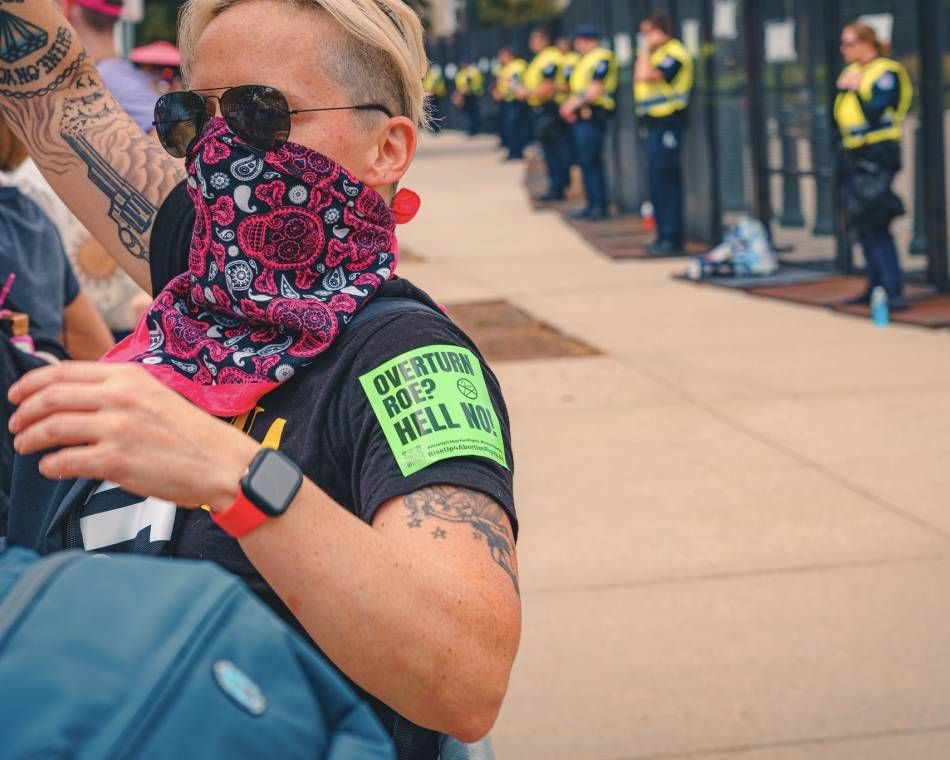 Protests erupt at the U.S. Supreme Court on the day Roe v. Wade is overturned