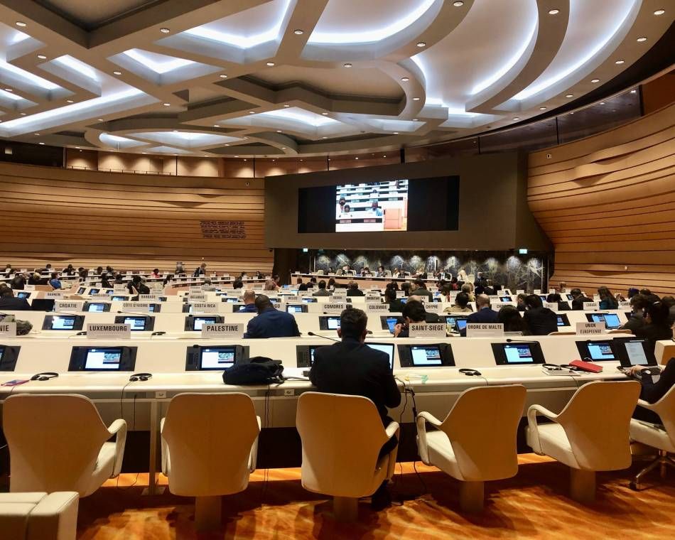 World Health Assembly diplomats meeting in Geneva