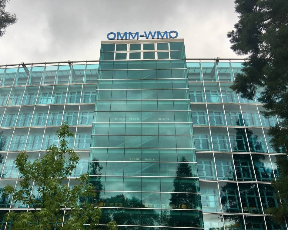 The World Meteorological Organization's headquarters in Geneva
