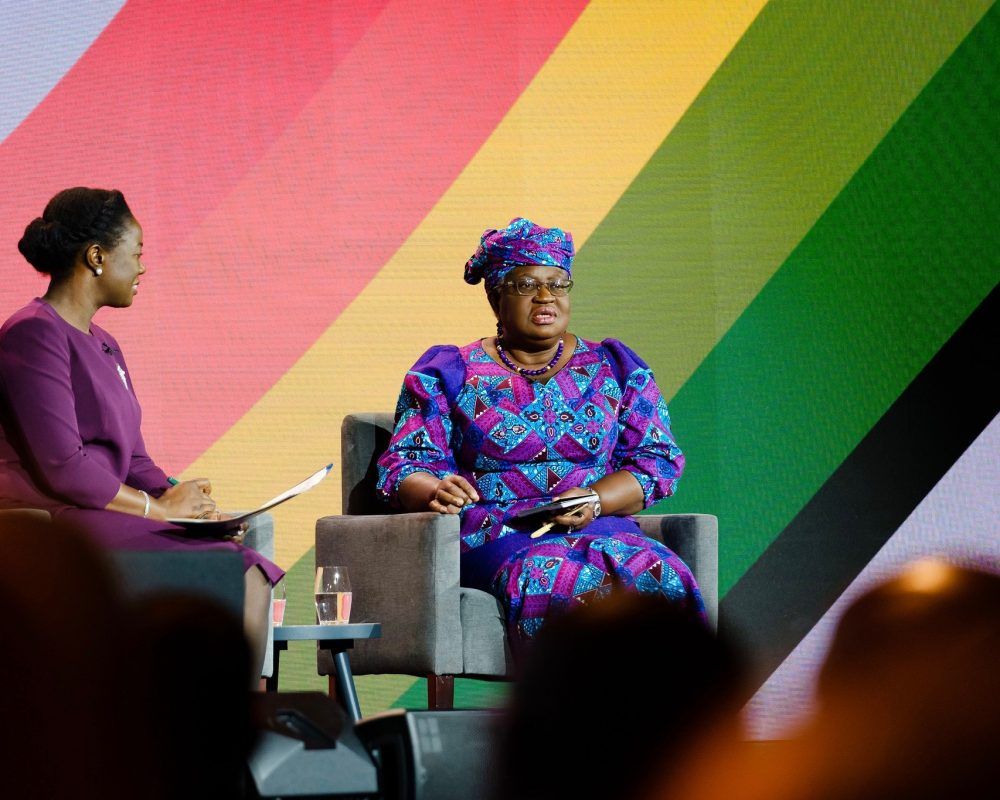 Ngozi Okonjo-Iweala at London's U.K.-Africa Investment Summit in January