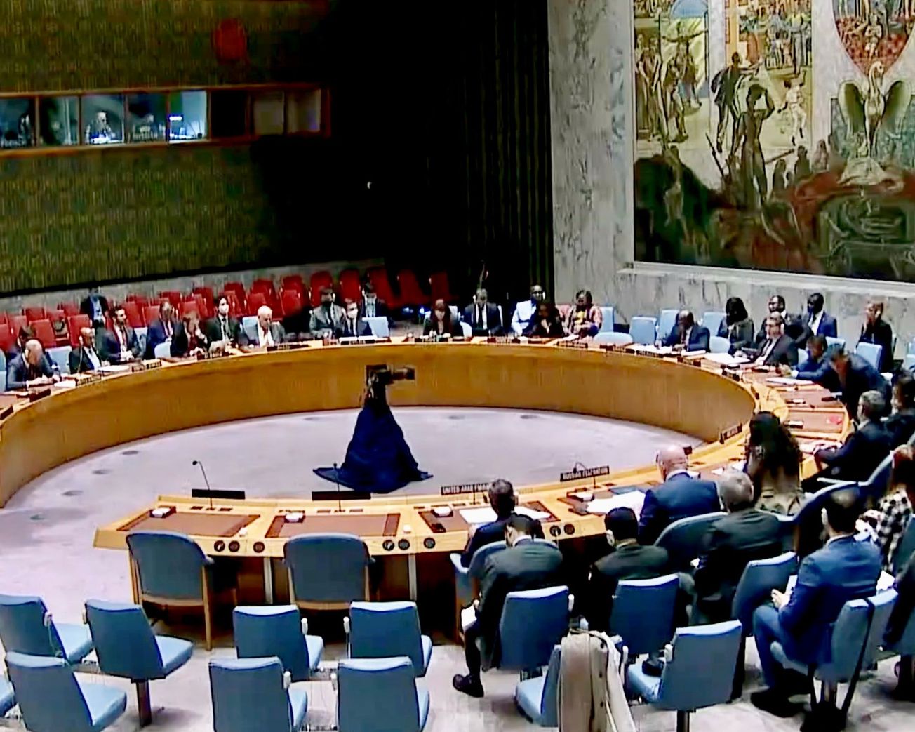 The U.N. Security Council meets in New York 