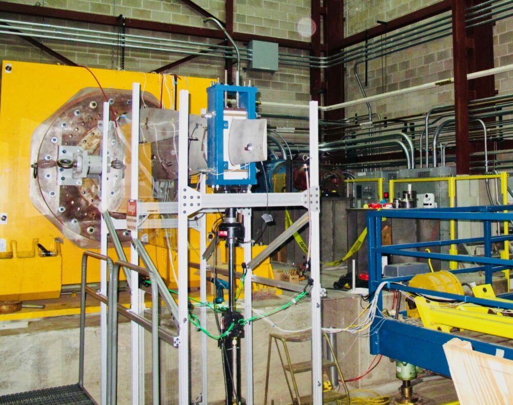 A testing lab at the U.S. National Renewable Energy Laboratory in Colorado