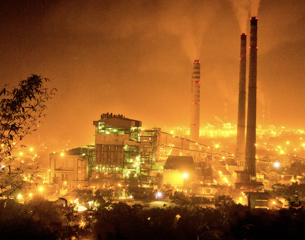 Coal-fired power plants in Singrauli, India