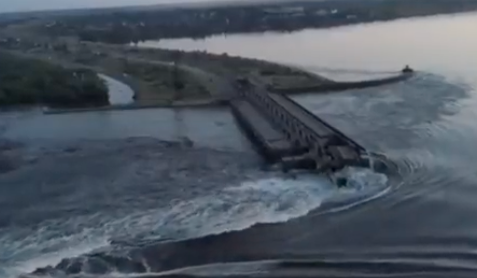 Ukraine dam blast unleashes disaster with nuclear ramifications