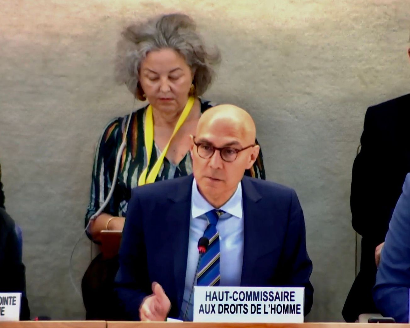 The U.N.'s Volker Türk opens the Human Rights Council's 53rd session.