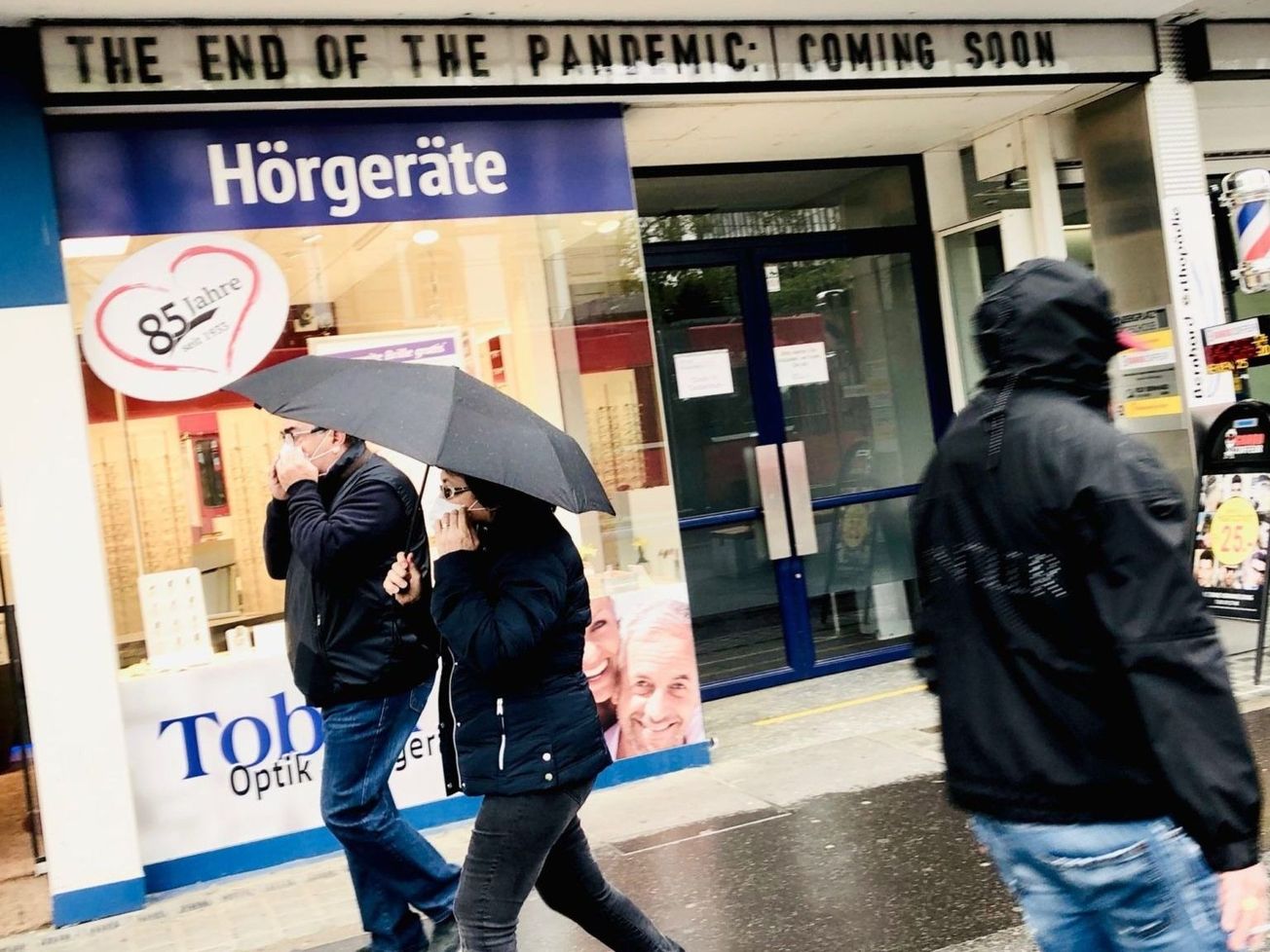 A sign of hope in the Swiss capital this week