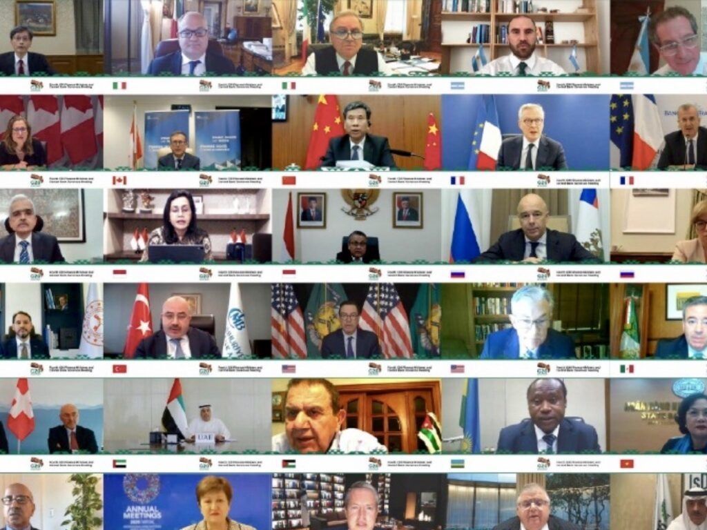 Virtual meeting of G-20 finance ministers and central bank governors