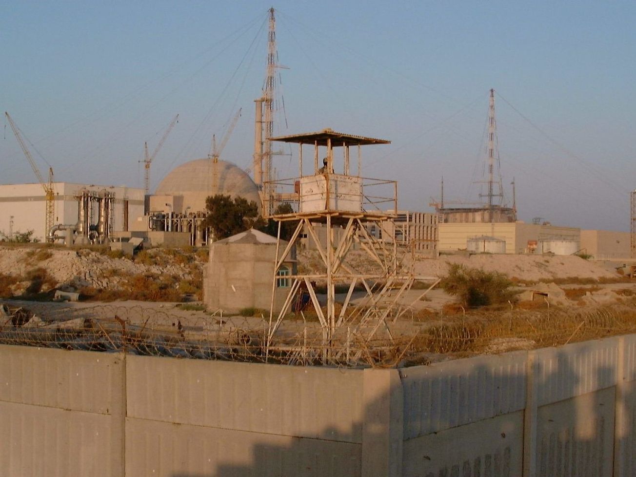 A view from Iran's Bushehr nuclear power plant