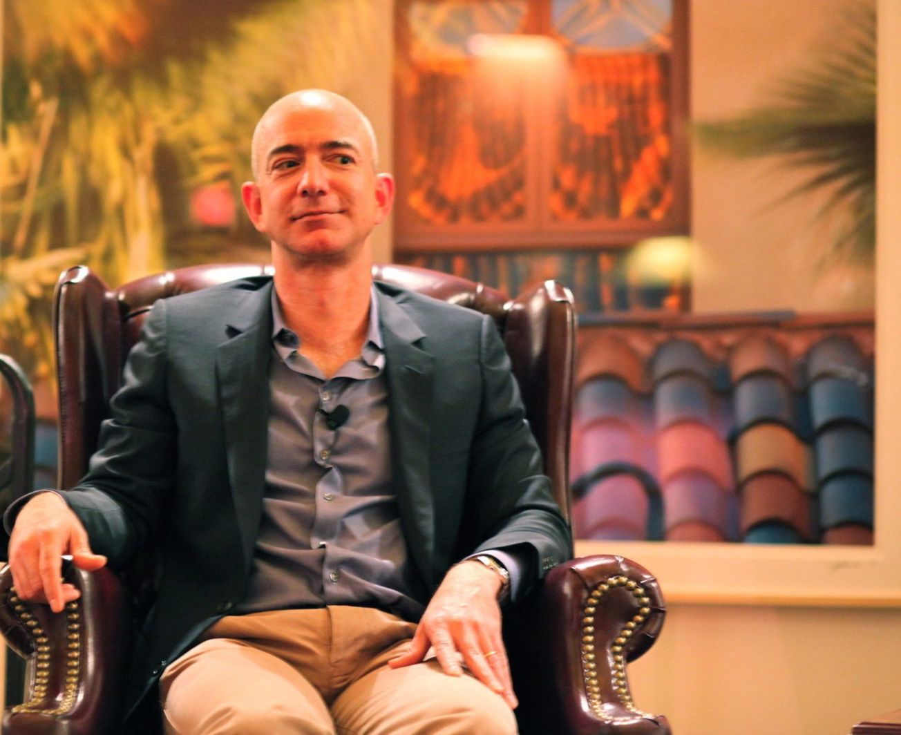 Amazon CEO and Washington Post owner Jeff Bezos in 2010