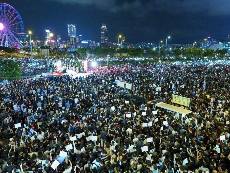 London protesters call on G-20 nations to help Hong Kong fight for democracy