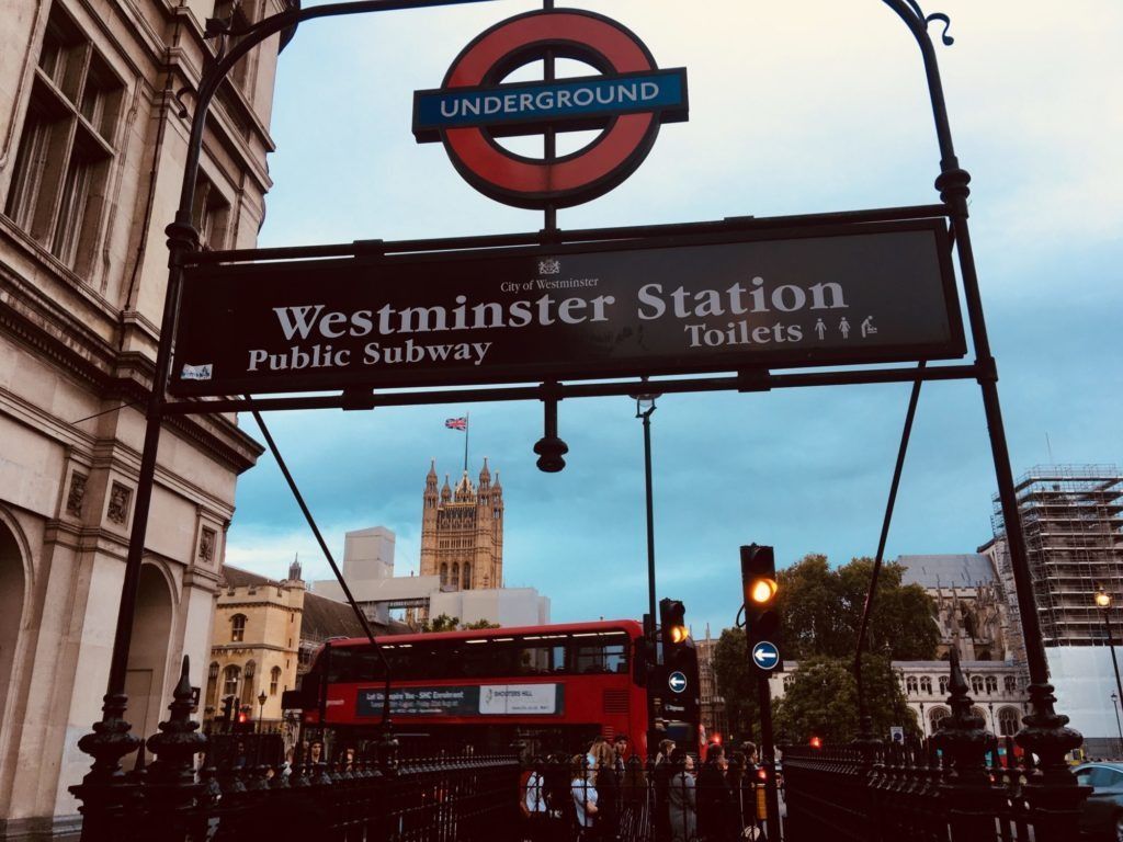 London Underground's Westminster Station