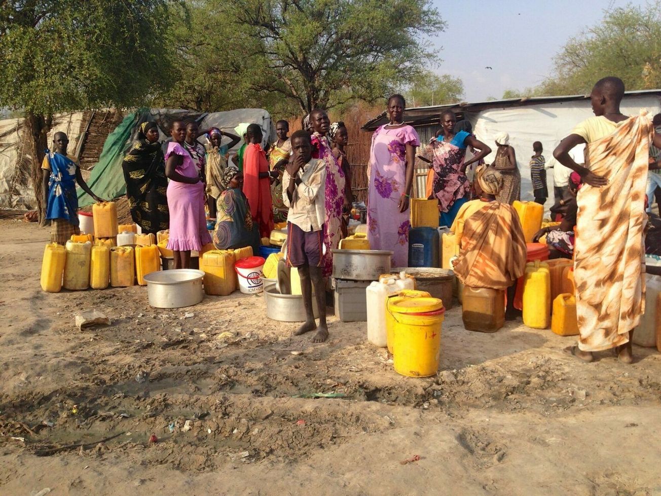 Oxfam helping repair damaged boreholes in Lankien, South Sudan
