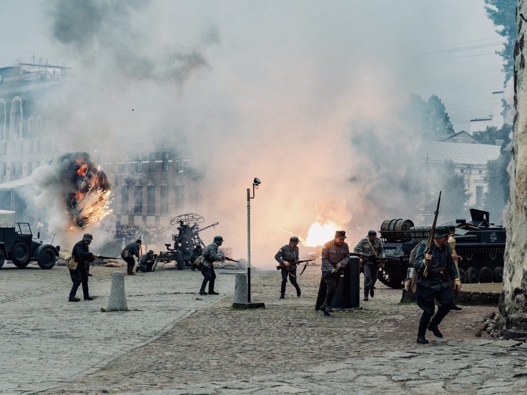 On the 75th anniversary, Russians reconstruct the 1944 Vyborg offensive against the Finnish Army
