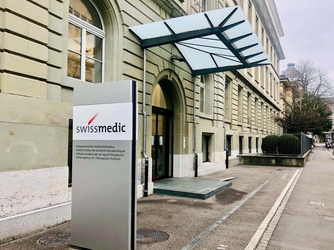 Swiss medical regulator Swissmedic's headquarters in Bern