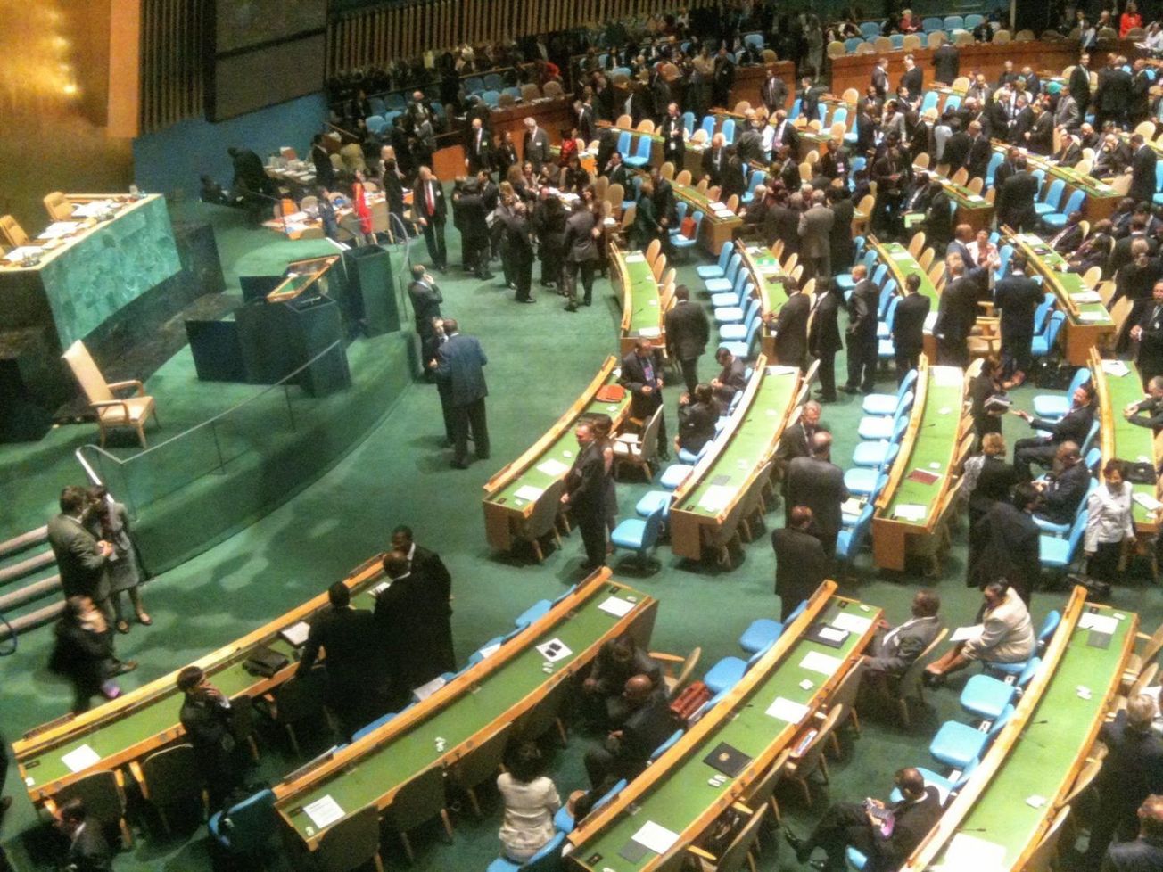 The U.N. General Assembly in New York