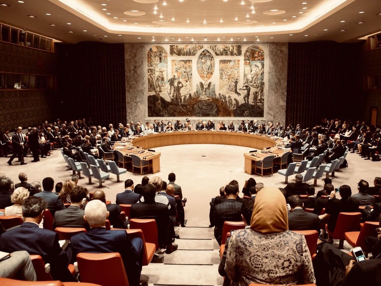 A high-level U.N. Security Council meeting in 2018