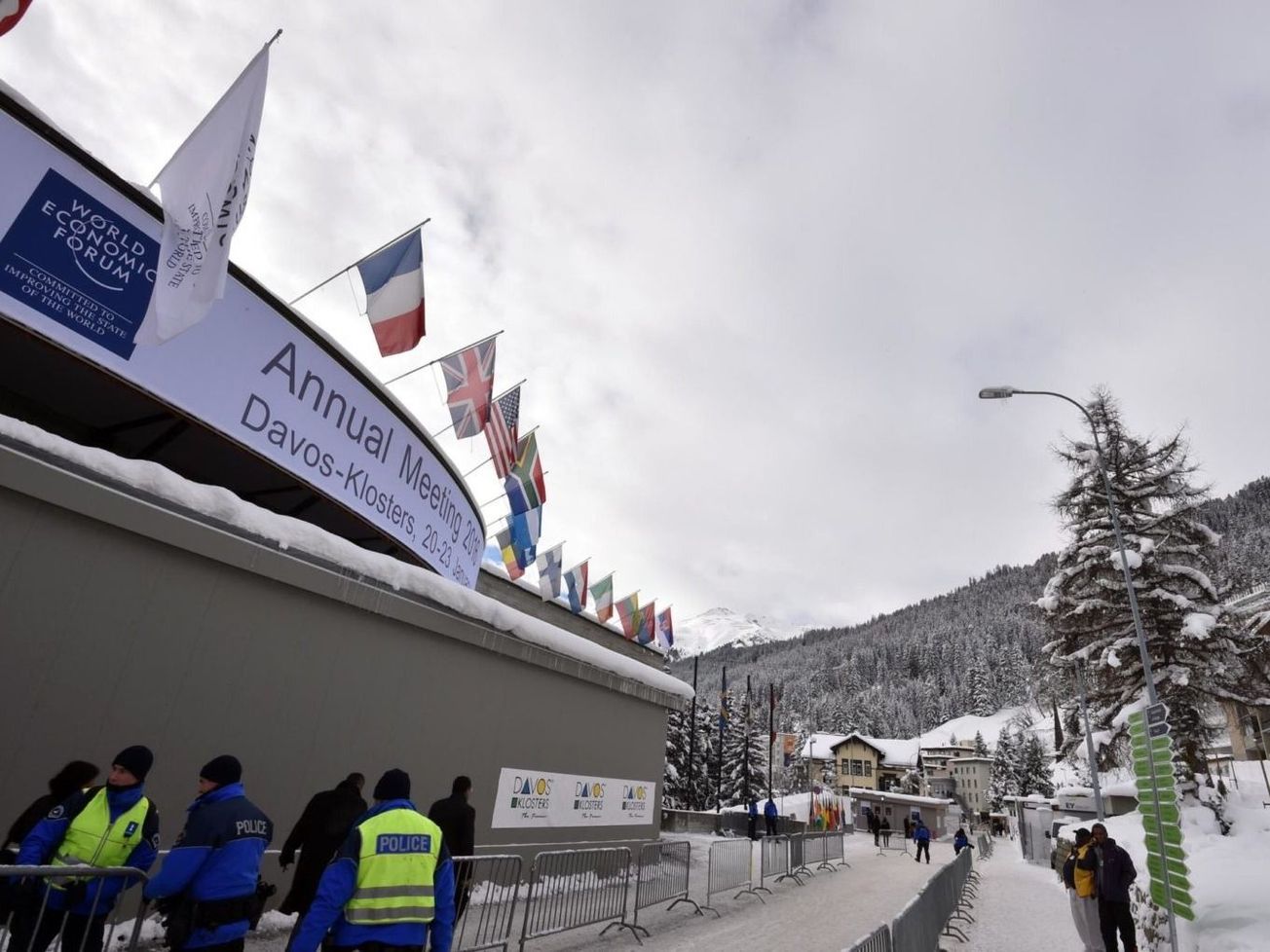 The World Economic Forum in Davos, Switzerland