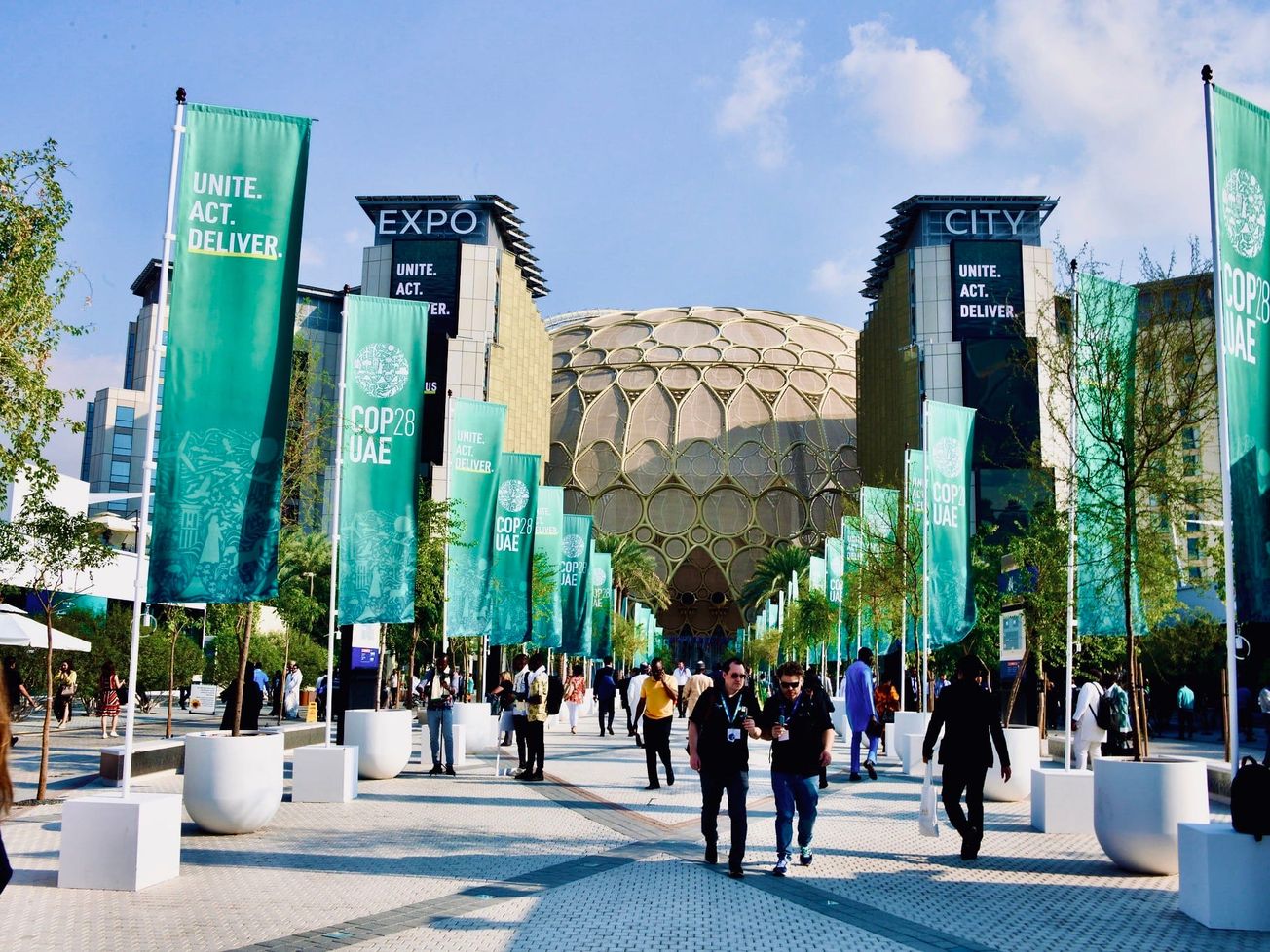 A record 84,000 attendees are at COP28 in Dubai.
