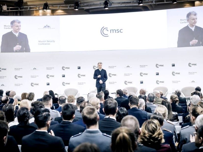 Security is tight for Munich’s annual security conference of world leaders. 