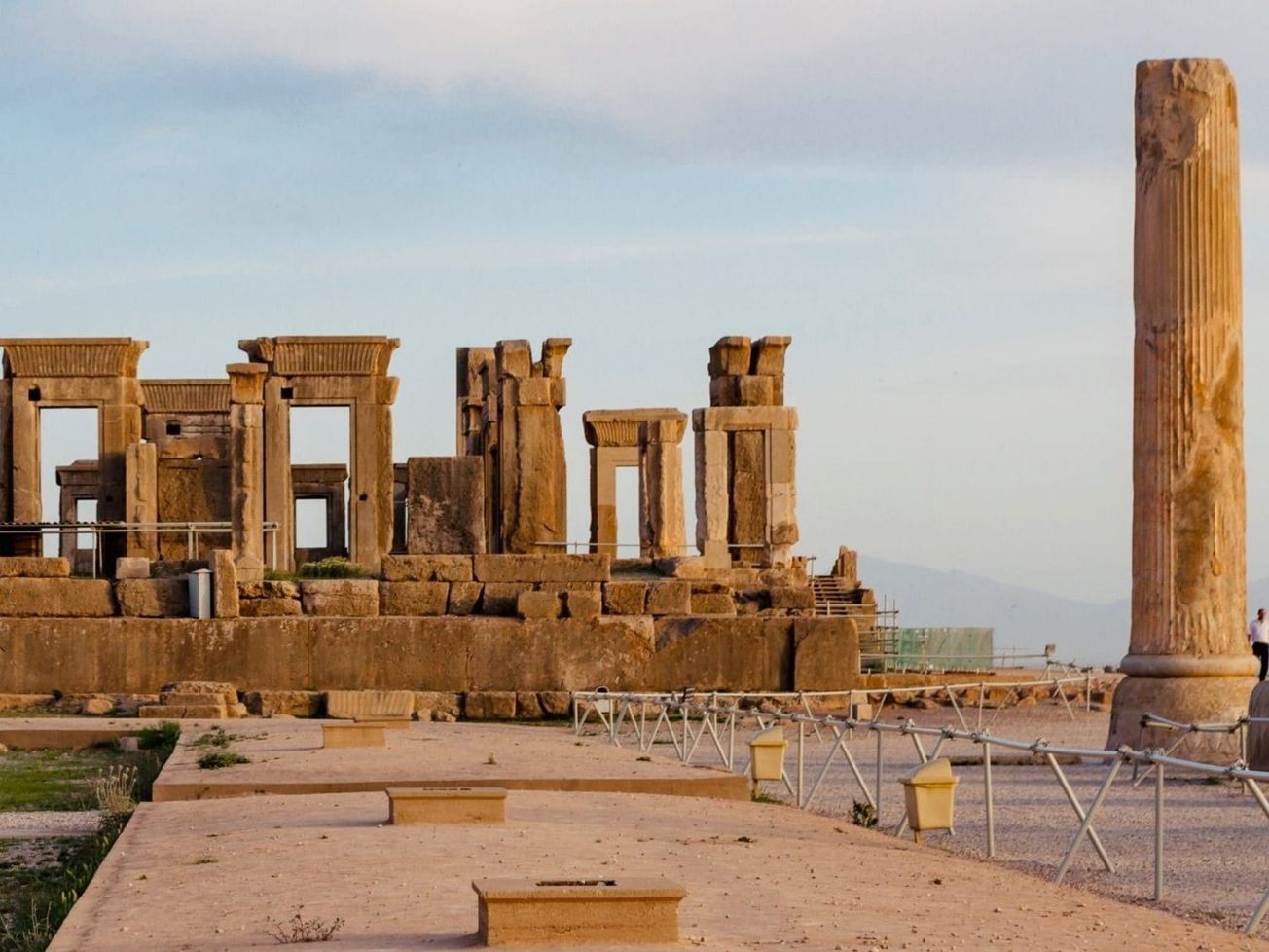 Iran's Persepolis, former capital of the Achaemenid Empire dating back to 515 BC